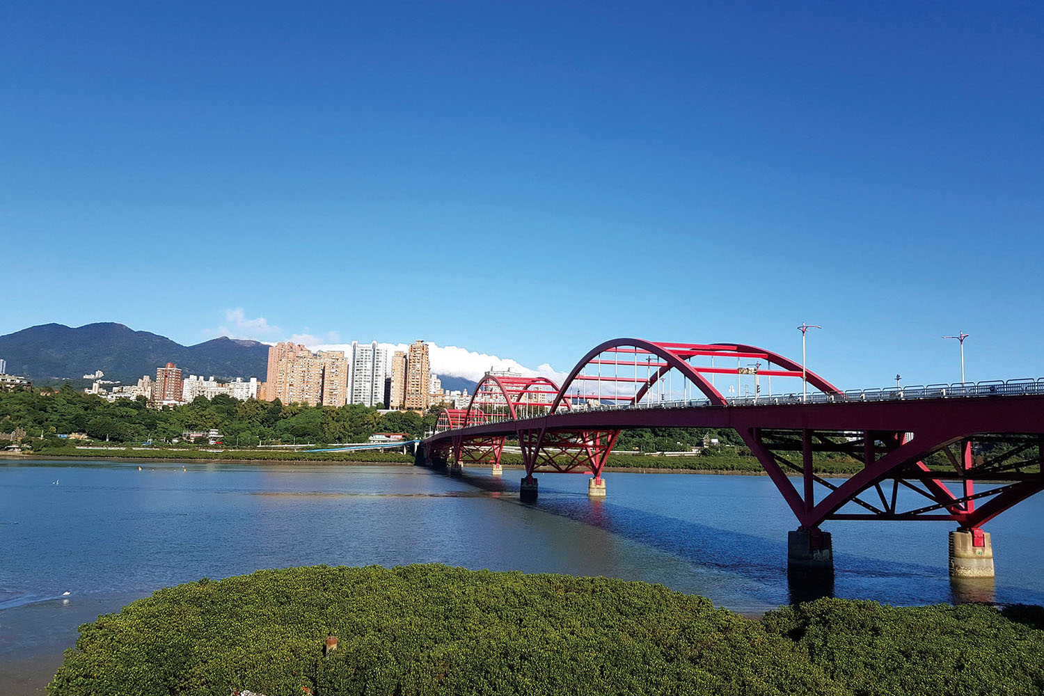 Scenic view of Guandu bridge; Shutterstock ID 793147447; Purchase Order: -