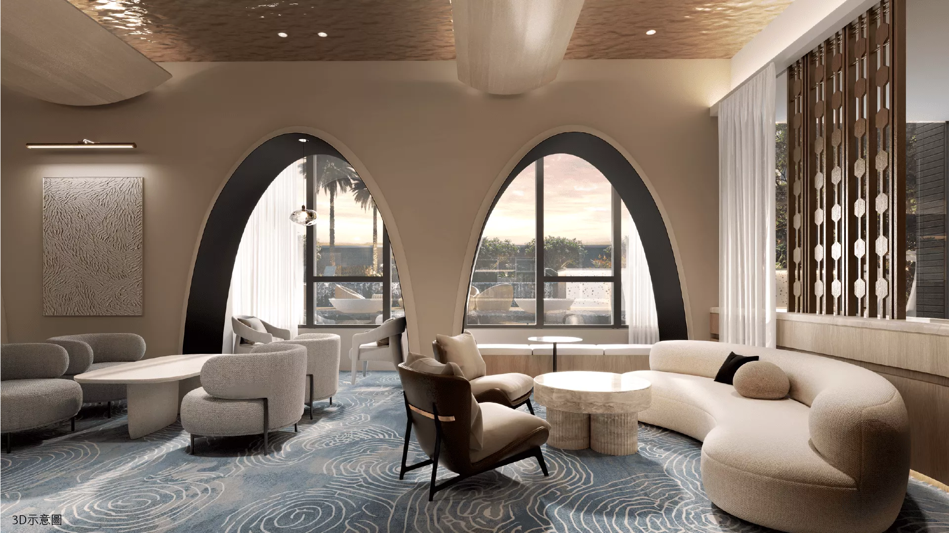 遠雄星呈 公設規劃 多功能會客室