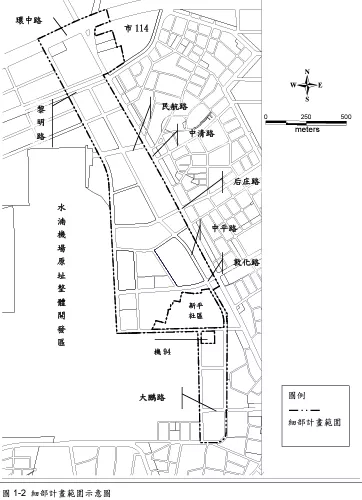 單元八細部範圍示意圖