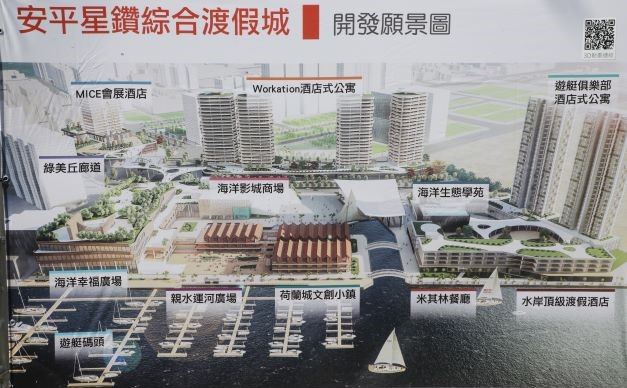 安平星鑽綜合度假區願景圖