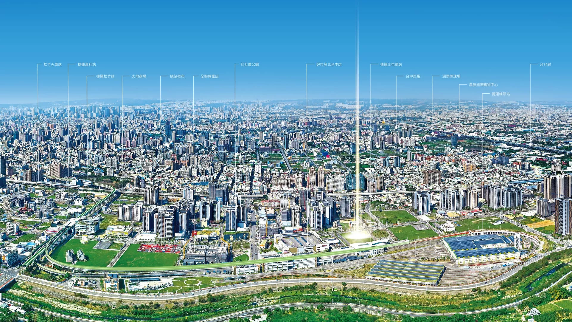 北屯機捷＋好市多雙首排，G01機捷總站，出站即到家，台74一瞬連結