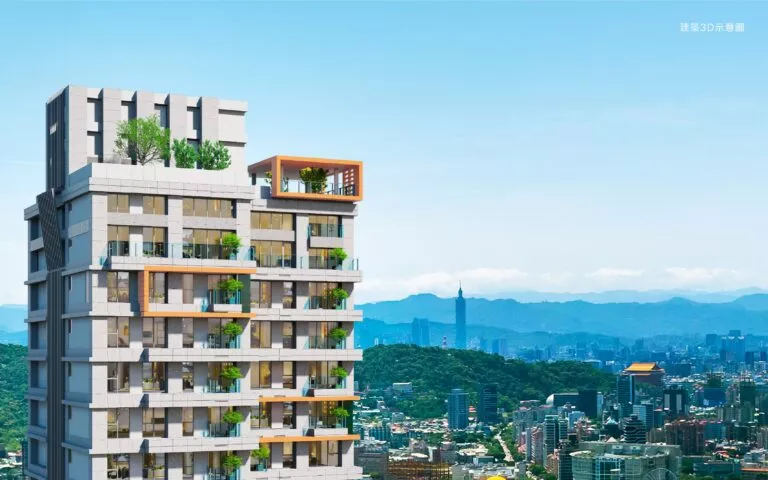 「齊興_緻」設計「品」字型、不共壁,訂製格局與永續理念並進